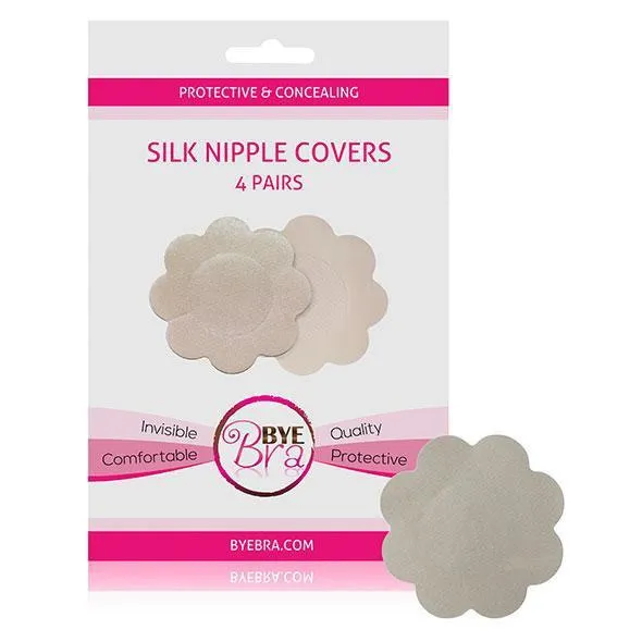 Vibrators Bye Bra Protective and Concealing Silk Nipple Covers Pasties 4 Pairs Nude Bye Bra Vibrators Bye Bra Protective and Concealing Silk Nipple Covers Pasties 4 Pairs Nude Bye Bra