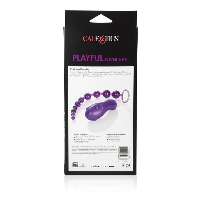 Vibrators California Exotics California Exotics Starter Playful Lovers Beginners Kit Purple