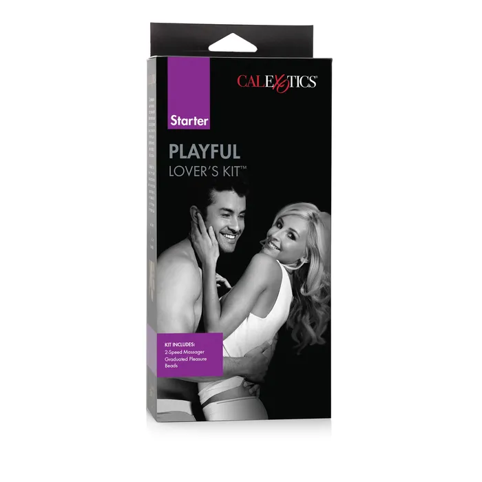 Vibrators California Exotics California Exotics Starter Playful Lovers Beginners Kit Purple