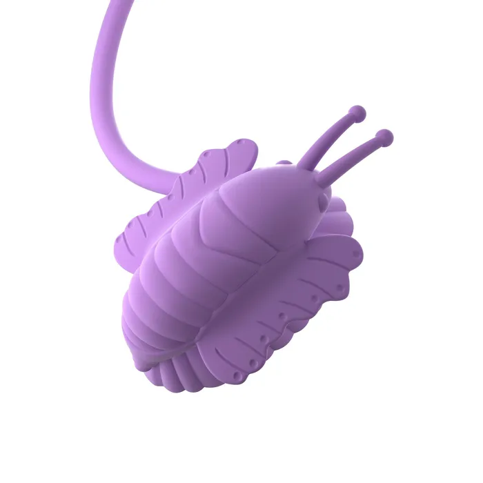 Vibrators Pipedream Fantasy For Her Butterfly FluttHer Clit Massager Purple Pipedream