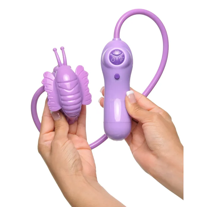 Vibrators Pipedream Fantasy For Her Butterfly FluttHer Clit Massager Purple Pipedream