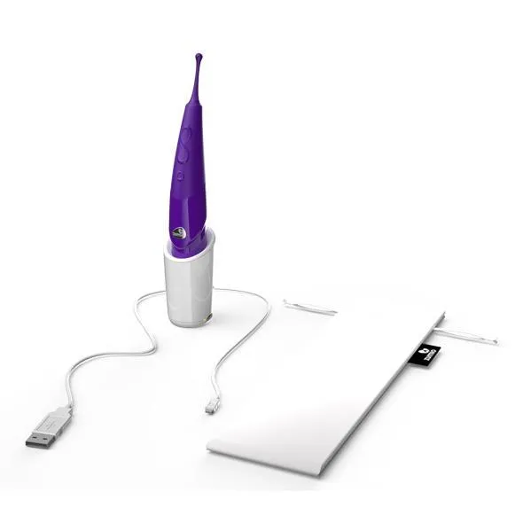 Vibrators Zumio Zumio Spirotip Clit Vibrator Purple