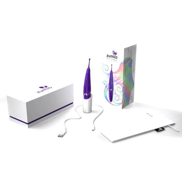 Vibrators Zumio Zumio Spirotip Clit Vibrator Purple