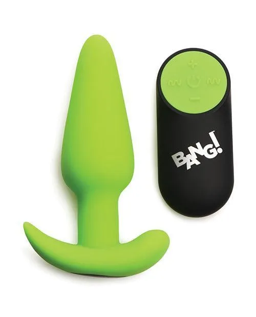 Xr LLC Anal Bang Glow in the Dark 21X Remote Controlled Butt Plug Xr LLC Anal Bang Glow in the Dark 21X Remote Controlled Butt Plug