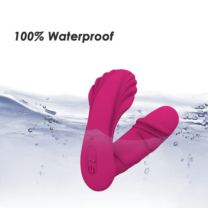 YOSPOSS 3 Paulsing 7 Vibration Modes Panty Stimulator Wearable Dildo Butterfly Vibrator Female Sex Toys