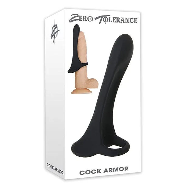 Zero Tolerance Male Sex Toys Zero Tolerance Cock Armor Vibrating Rechargeable Cock Ring Sleeve Black Zero Tolerance Male Sex Toys Zero Tolerance Cock Armor Vibrating Rechargeable Cock Ring Sleeve Black