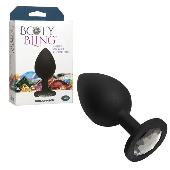Anal Doc Johnson Booty Bling Large Silver