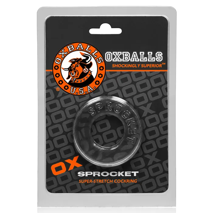 Blue Ox Designs Oxballs Dildos OxBalls Sprocket Cockring Clear