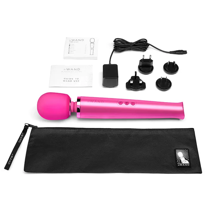 COTR Inc Female Sex Toys Le Wand Rechargeable Vibrating Massager Magenta