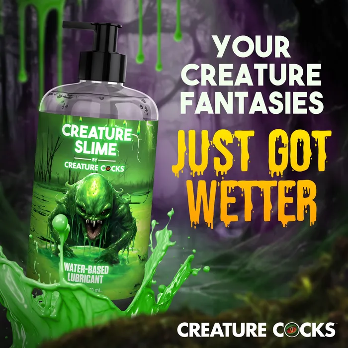 Creature Cocks Lubricants Creature Slime WaterBased Lubricant 16oz