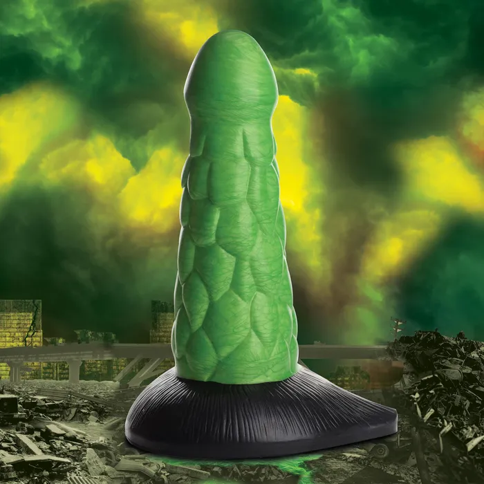 Female Sex Toys Reptile Thick Scaly Silicone Dildo Creature Cocks