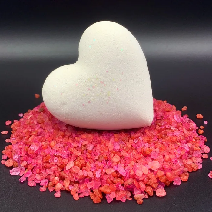 Heart Bath Bombs Aqua Ecstasy Its the Bomb Anal