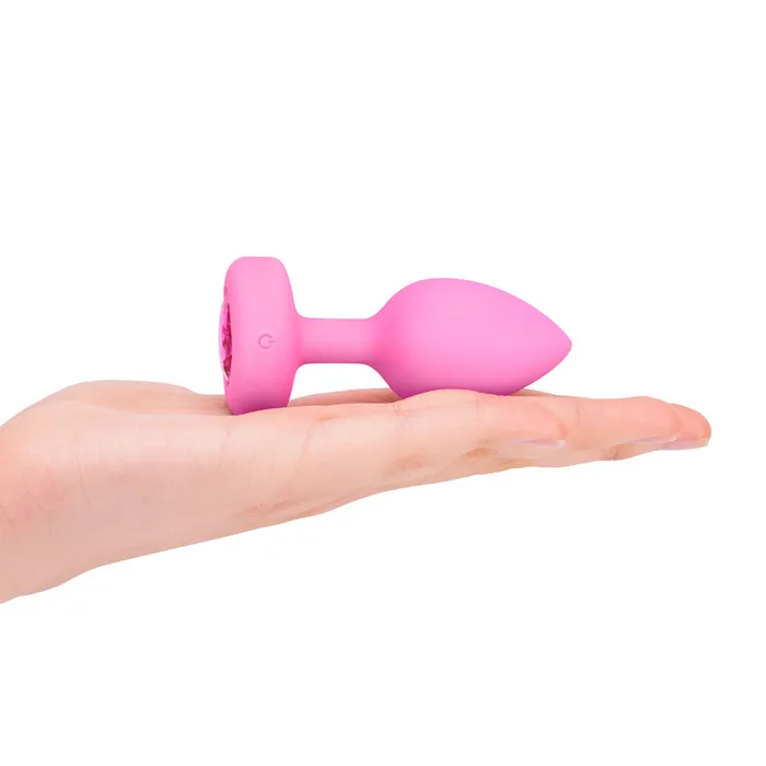 Its the Bomb Anal BVibe Vibrating Heart Butt Plugs w Remote MedLg Scarlet Ruby