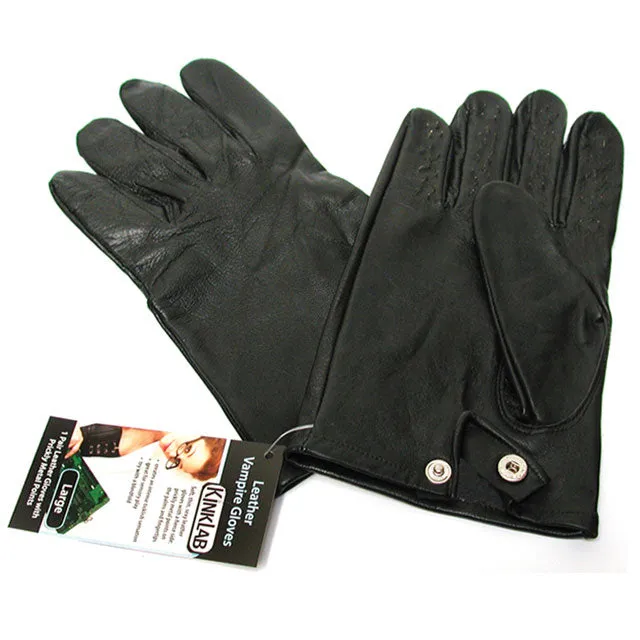 Leather Vampire Gloves Extra Large Stockroomcom Mens Underwear
