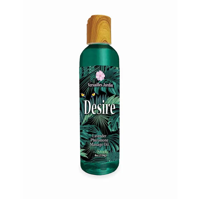 Little Genie Productions Desire Pheromone Massage Oil Lavender 4 oz Couples