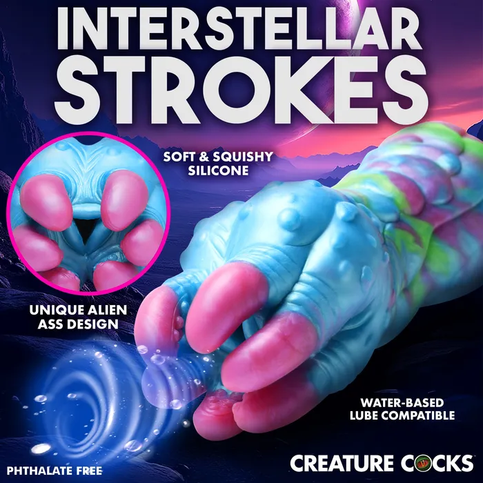 Male Sex Toys Creature Cocks Asstra Silicone Ass Stroker