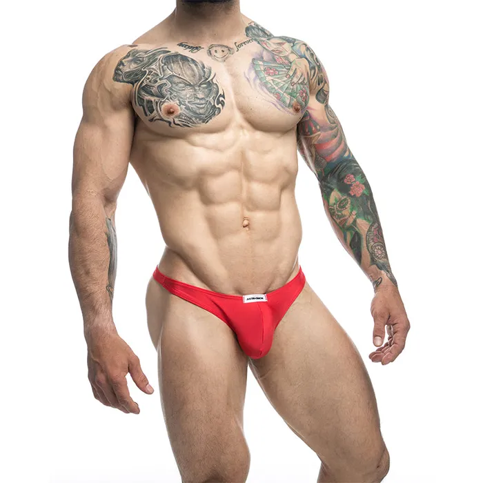 Malebasics Vibrators MaleBasics JUSTIN SIMON Classic Tanga Red 2XL