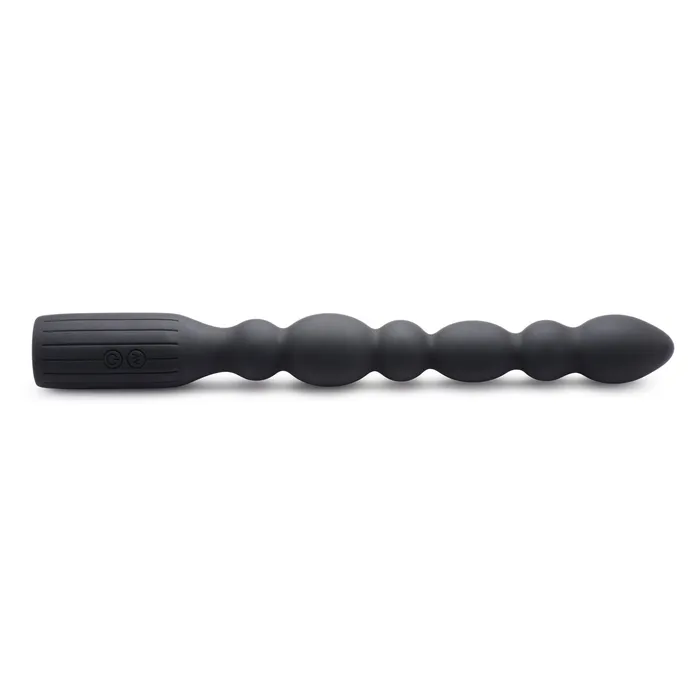 Master Series Viper Anal Beads Silicone Dual Motor Vibrator Anal
