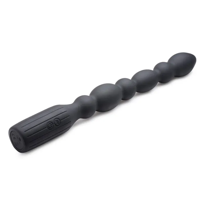 Master Series Viper Anal Beads Silicone Dual Motor Vibrator Anal