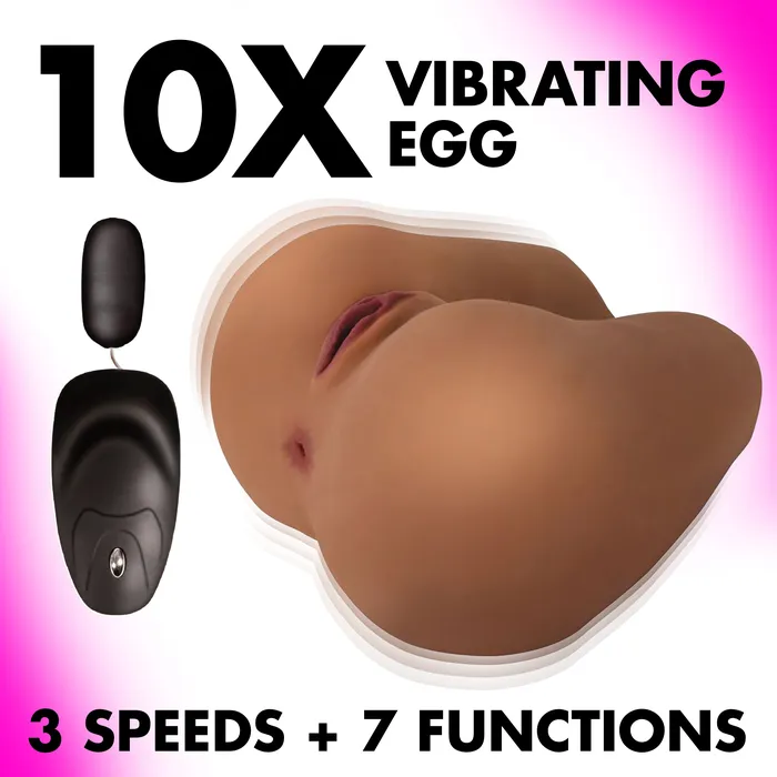 Mistress Male Sex Toys Mistress Karla Vibrating Missionary Masturbator Medium