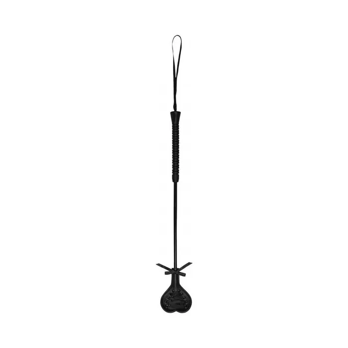 Ouch Crop Black Heart With Lace Large Shots America LLC Couples