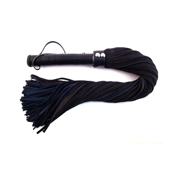 Rouge Group LTD Anal Rouge Suede Flogger Blackpurple