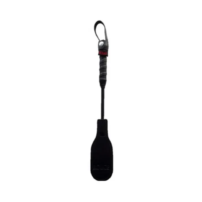 Rouge Group LTD Female Sex Toys Rouge Mini Oval Paddle 10 In Black
