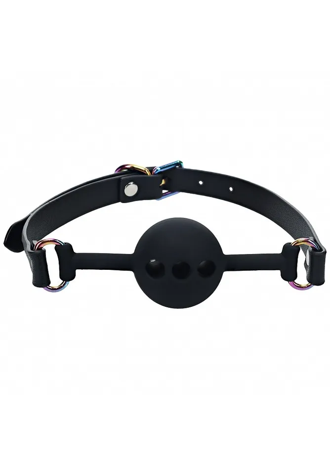 SHOTS AMERICA LLC Couples OUCH VENICE BREATHABLE BALL GAG