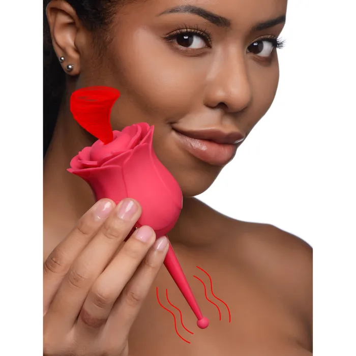 Vibrators Bloomgasm Bloomgasm Rose Buzz 7X Silicone Clit Stimulator and Vibrator Vibrators Bloomgasm Bloomgasm Rose Buzz 7X Silicone Clit Stimulator and Vibrator