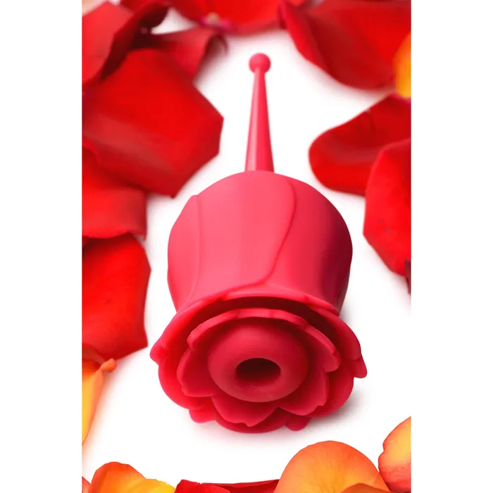 Vibrators Bloomgasm Bloomgasm Rose Buzz 7X Silicone Clit Stimulator and Vibrator