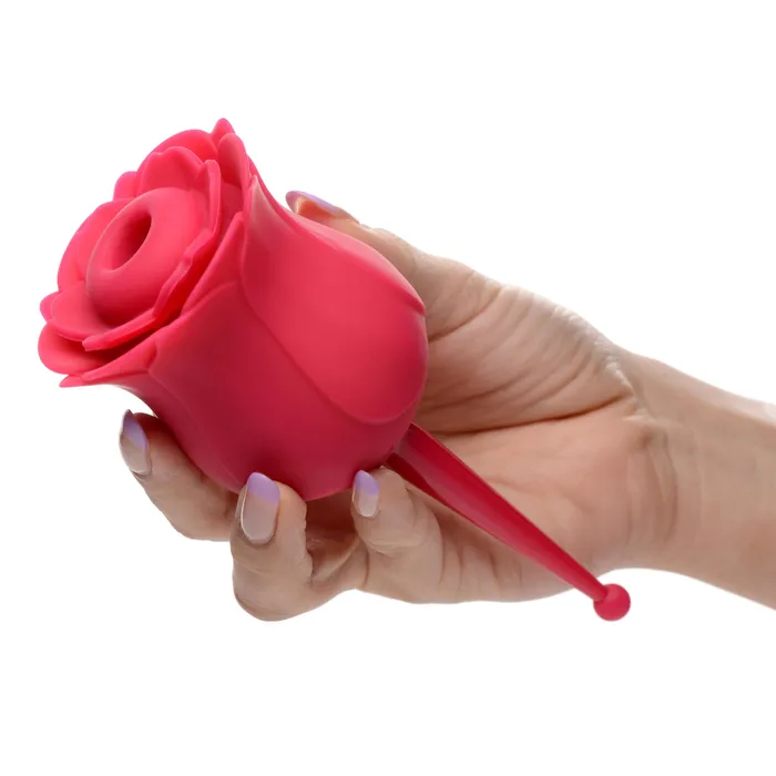 Vibrators Bloomgasm Bloomgasm Rose Buzz 7X Silicone Clit Stimulator and Vibrator