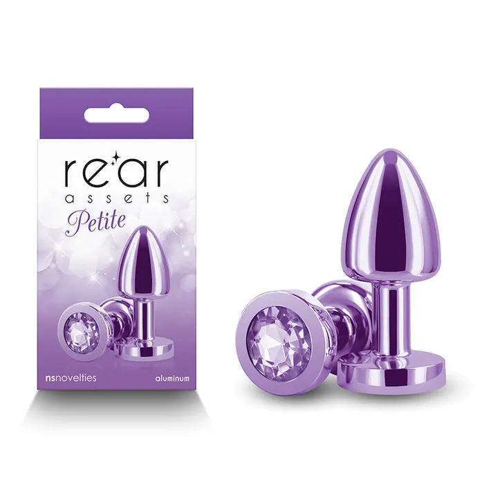 Vibrators NS Novelties Rear Assets Petite Purple