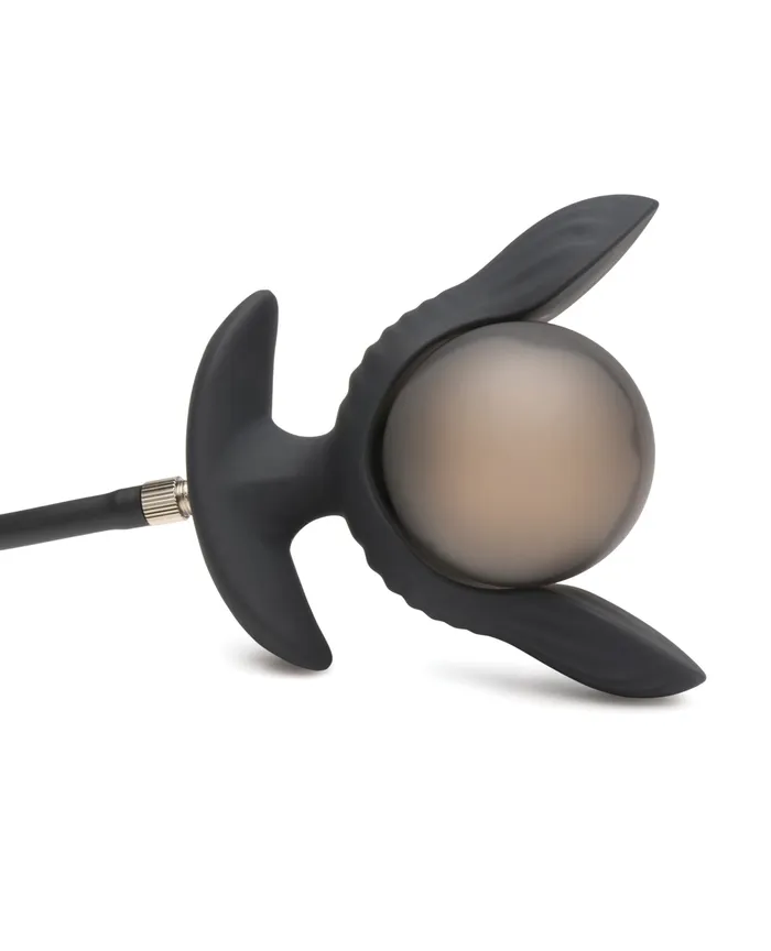 Xr LLC Master Series Dark Pearl Inflatable Vibrating Butt Plug wRemote Control Black Anal Xr LLC Master Series Dark Pearl Inflatable Vibrating Butt Plug wRemote Control Black Anal