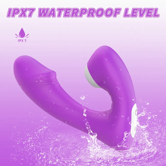 YoYoLemon YoYoLemon Remote Control Sucking Vibrator for Women with Vagina G Spot Clitoral and Breast Sucking Adult Sex Toys Purple Female Sex Toys