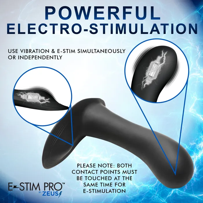 Zeus Electrosex Female Sex Toys EStim Pro GSpot Panty Vibe with Remote Control
