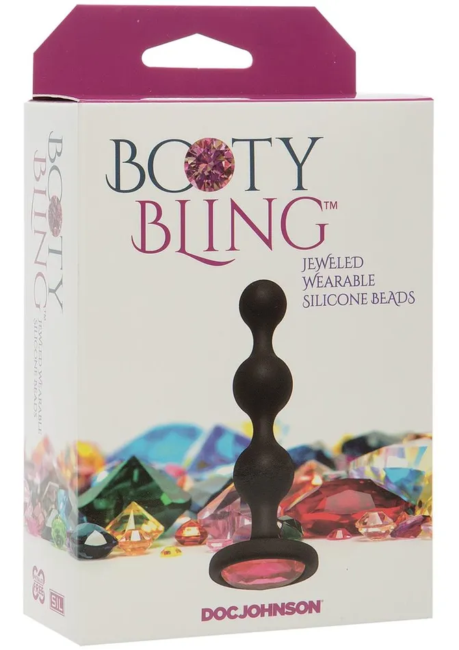 Anal Booty Bling Booty Bling Jeweled Silicone Anal Beads Anal Booty Bling Booty Bling Jeweled Silicone Anal Beads
