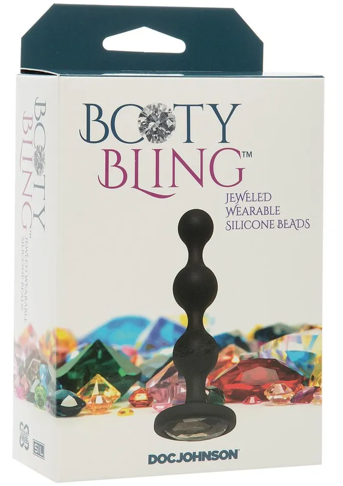 Anal Booty Bling Booty Bling Jeweled Silicone Anal Beads Anal Booty Bling Booty Bling Jeweled Silicone Anal Beads