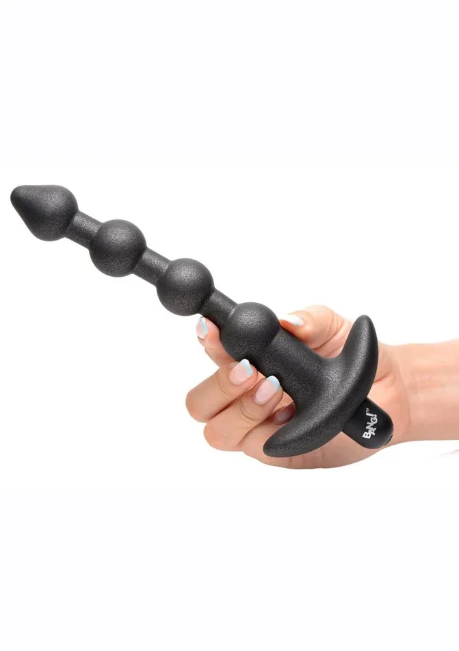 Bang 25x Rechargeable Silicone Anal Beads with Remote Control BANG Male Sex Toys