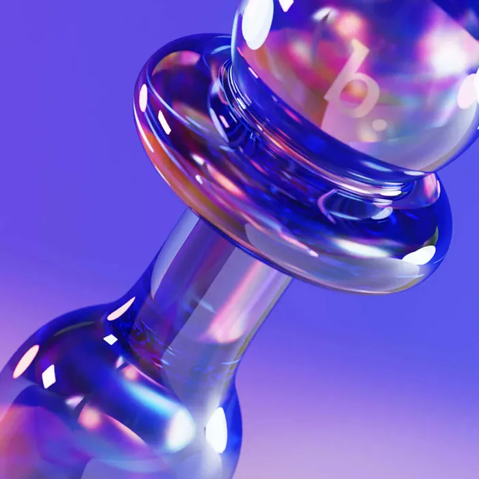 Biird Anal Biird Anii Glass Anal Plug