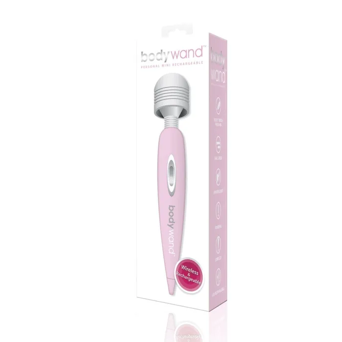 Bodywand Vibrators Bodywand Personal Mini Rechargeable Vibrating Wand Pink