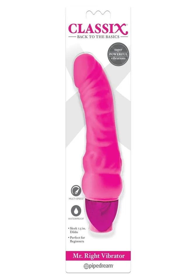 Classix Mr Right Vibrator Classix Vibrators Classix Mr Right Vibrator Classix Vibrators