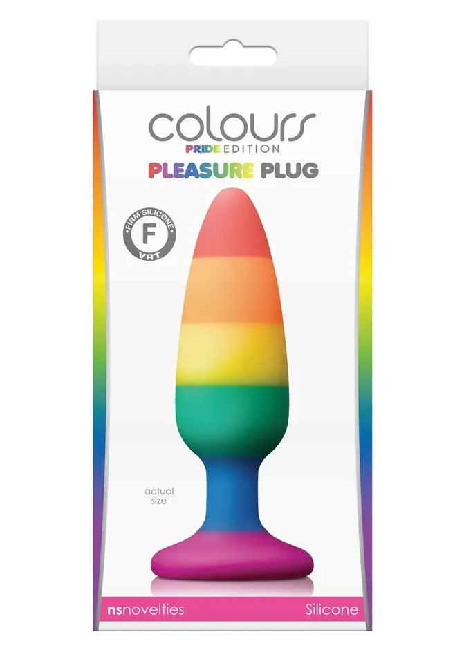 Colours Colours Pleasure Pride Editon Silicone Butt Plug Anal Colours Colours Pleasure Pride Editon Silicone Butt Plug Anal