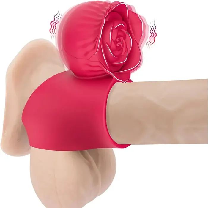 Couples Inyarose Couples Share Rose Vibrating Cock Ring