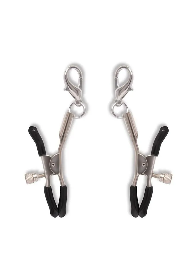 Couples Lux Fetish Lux Fetish Interchangeable Collar and Nipple Clip