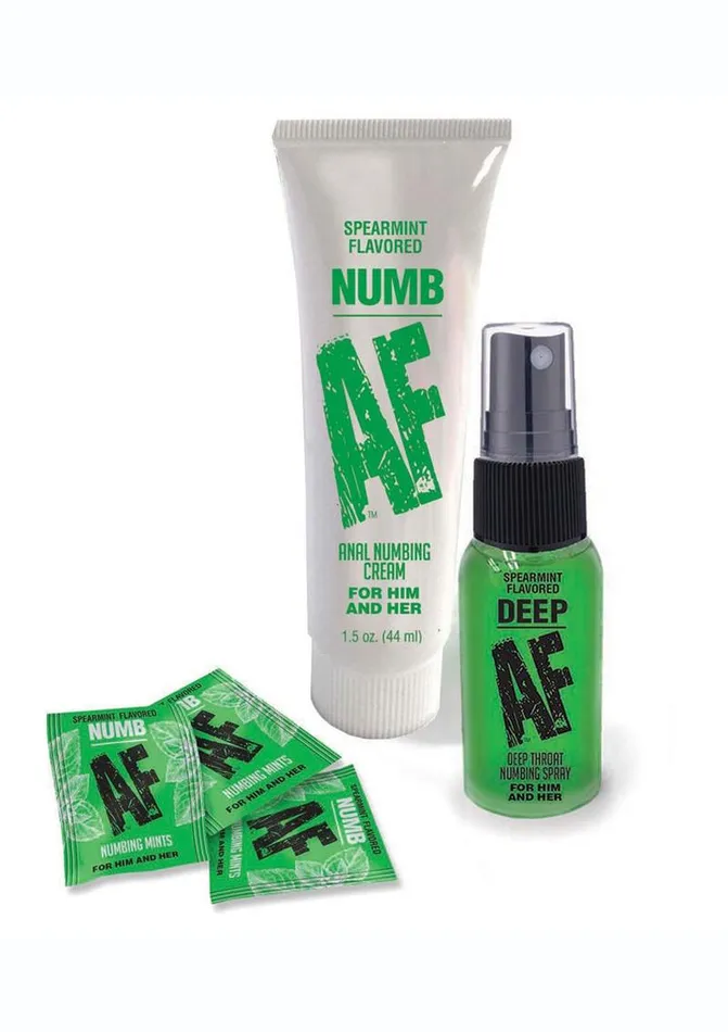 Couples Numb AF Kit Spearmint Flavor AF
