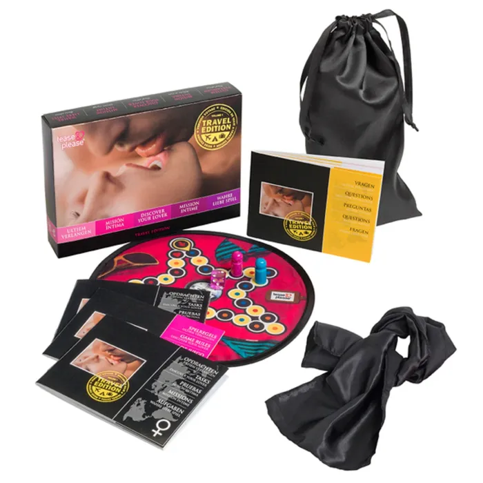 Couples Tease Please Tease Please Discover Your Lover Travel Edition Board Game Couples Tease Please Tease Please Discover Your Lover Travel Edition Board Game