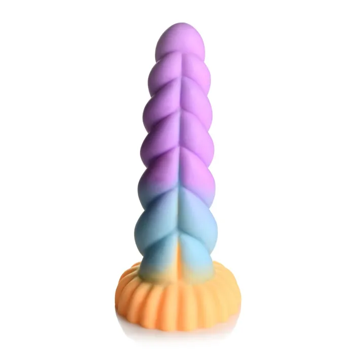 Creature Cocks Mystique Silicone Unicorn Dildo Purple Blue Orange Creature Cocks Dildos