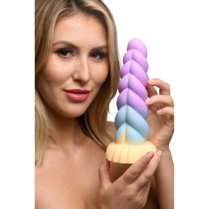 Creature Cocks Mystique Silicone Unicorn Dildo Purple Blue Orange Creature Cocks Dildos