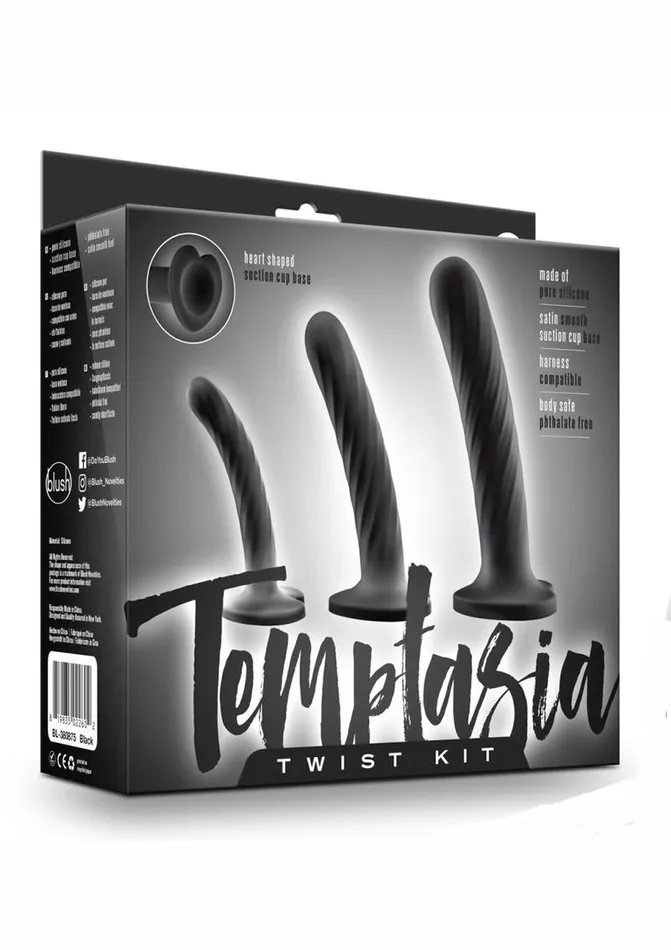 Dildos Temptasia Twist Silicone Dildo Kit Temptasia