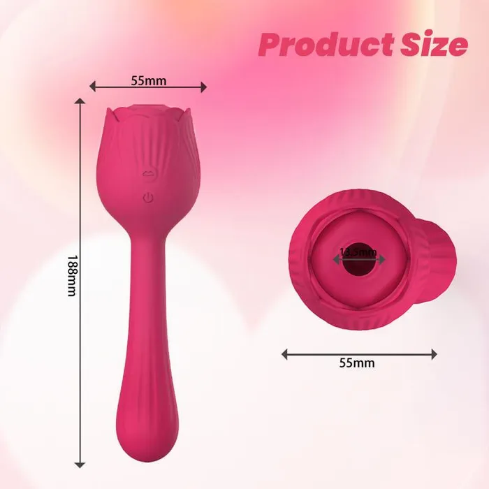 Enhanced Pleasure Rose Clitoral Stimulator Inyarose Female Sex Toys